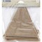 Hampton Art Burlap Banner, customizable burlap flags attached with jute rope, contains 12 flags, for creating party decor, home decor, displays and more